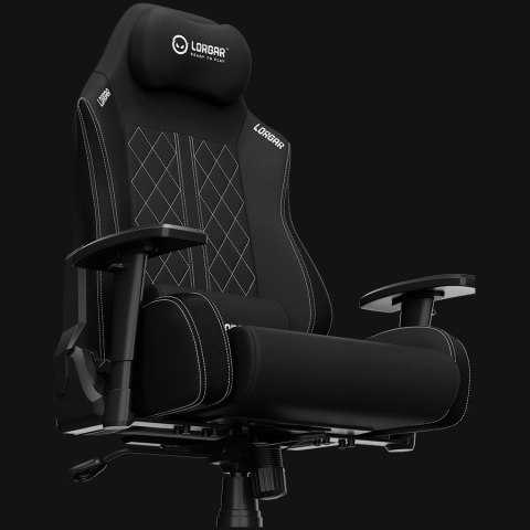 LORGAR Fotel Gamingowy Advanced CHA41, Czarno Biały