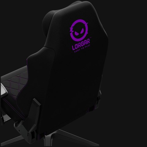 LORGAR Fotel Gamingowy Advanced CHA41, Czarno Fioletowy