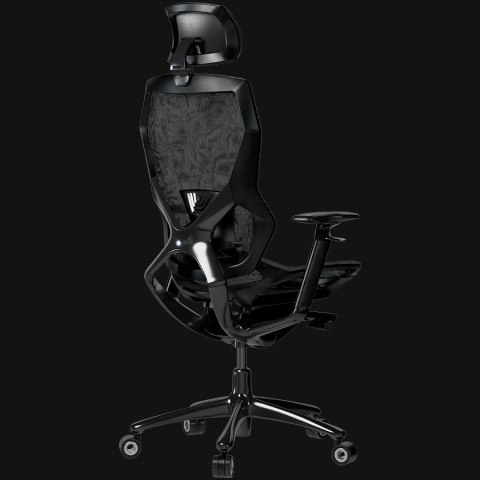 LORGAR Fotel Gamingowy Grace 855, Czarny