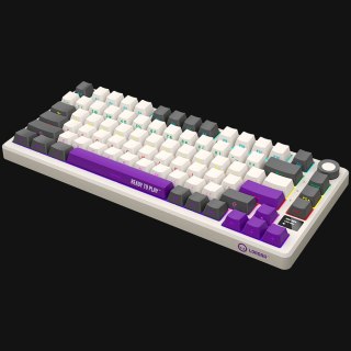 LORGAR Klawiatura Gamingowa Bezprzewodowa 75%, Beżowa, EN