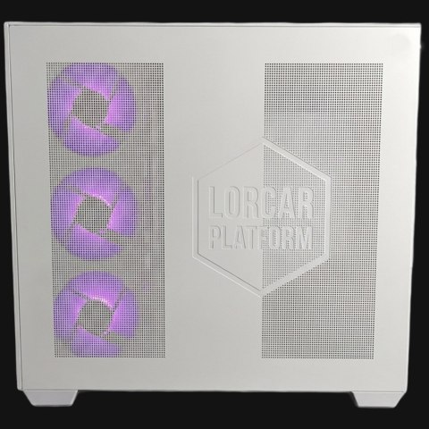 LORGAR Komputer Gamingowy Advanced A201, Biały