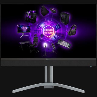 LORGAR Monitor Gamingowy Pro UHD MiniLED 27'', Czarno Szary