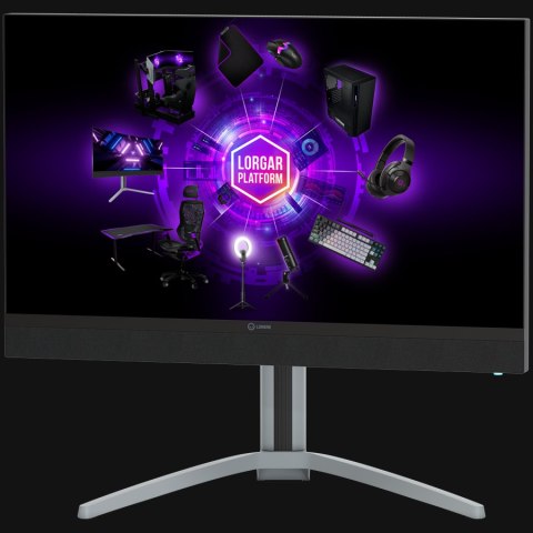 LORGAR Monitor Gamingowy Pro UHD MiniLED 27'', Czarno Szary
