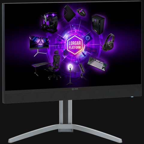LORGAR Monitor Gamingowy Pro UHD MiniLED 27'', Czarno Szary