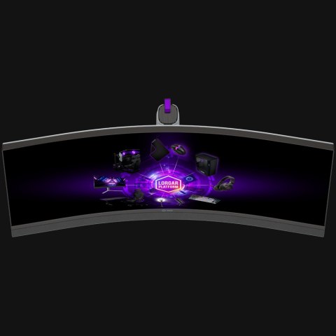 LORGAR Monitor Gamingowy UWQHD Mini LED 34″ Zakrzywiony, Czarno Szary