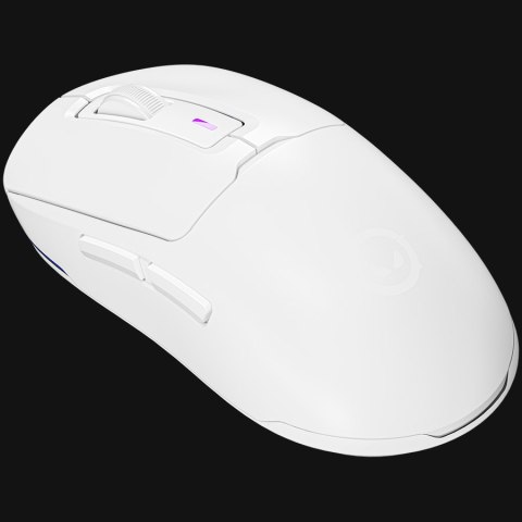 LORGAR Mysz Gamingowa MSA10W, Bezprzewodowa, Biała