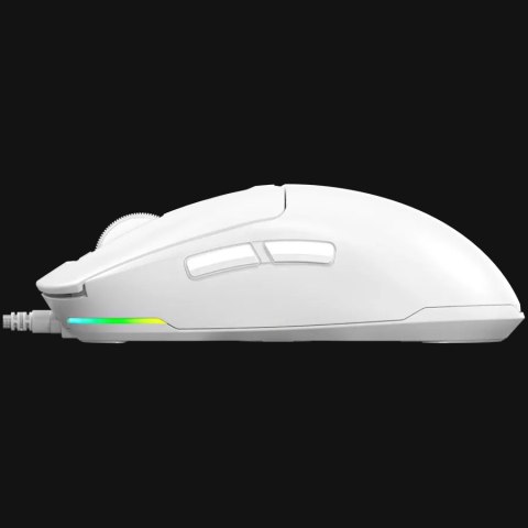 LORGAR Gaming Mouse MSA10R Advanced Wired PixArt 3311 White