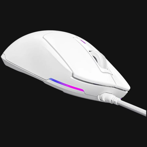 LORGAR Gaming Mouse MSA10R Advanced Wired PixArt 3311 White