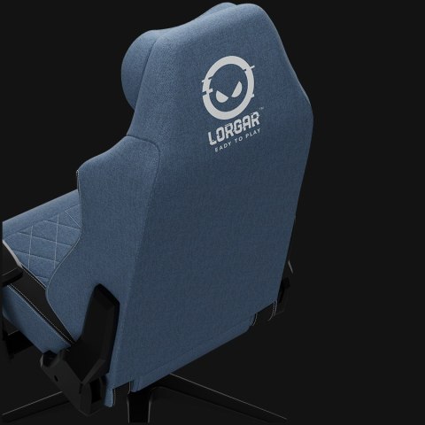 LORGAR Fotel Gamingowy Advanced CHA41, Niebieski