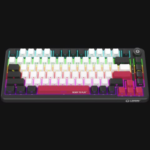 LORGAR Gaming Keyboard KBA4175 Advanced Wired 75% Black EN