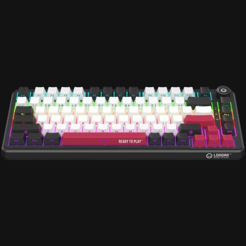 LORGAR Gaming Keyboard KBA4175 Advanced Wired 75% Black EN