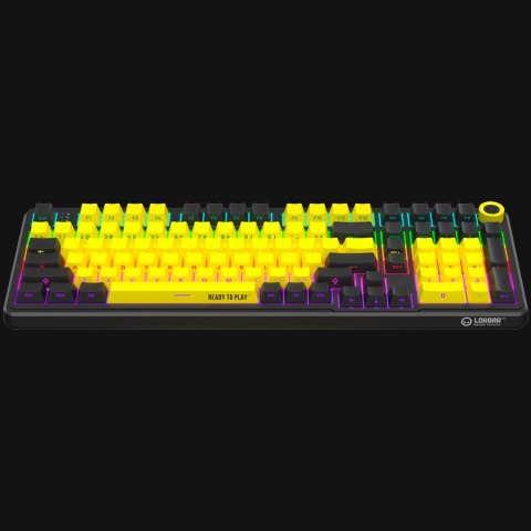 LORGAR Gaming Keyboard KBA4195 Advanced Wired Yellow EN