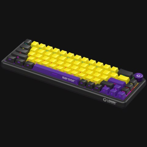 LORGAR Gaming Keyboard KBA41M Advanced Wired 65% Black EN
