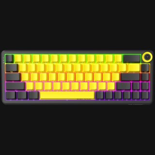LORGAR Gaming Keyboard KBA41M Advanced Wired 65% Yellow EN