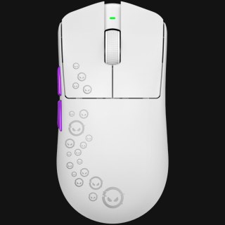 LORGAR Gaming Mouse MSP81W Pro Wireless PixArt 3950 White