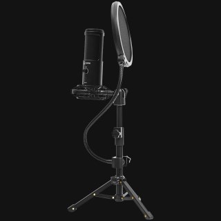 LORGAR Mikrofon Gamingowy Voicer 721, USB, Czarny