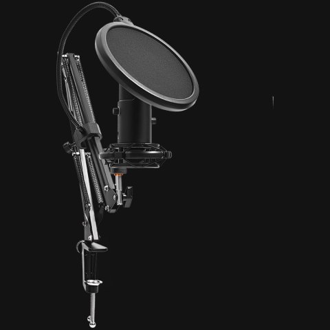 LORGAR Mikrofon Gamingowy Voicer 931, USB, Czarny
