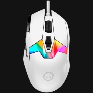 LORGAR Mysz Gamingowa Pro MSP80, 8000 Hz, Biała