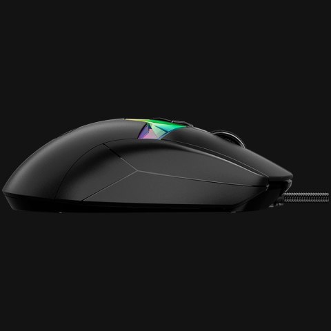 LORGAR Mysz Gamingowa Pro MSP80, 8000 Hz, Czarna