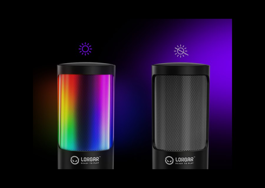Mikrofon dla graczy LORGAR SMP40 Pro w wersji z podświetleniem RGB i bez